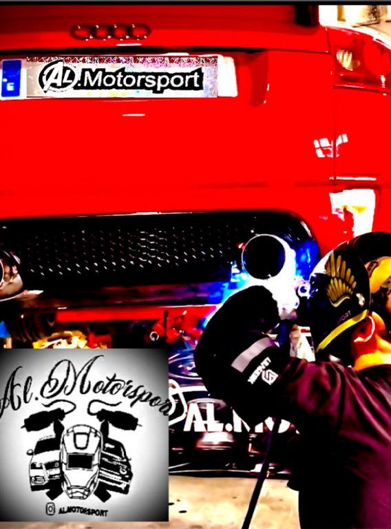 AlMotorSport trabajando